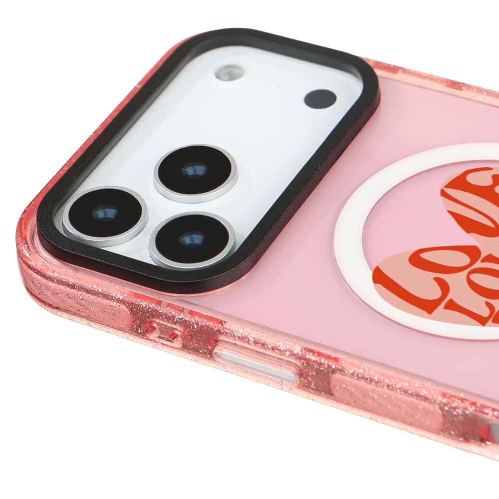 MagsafeliArtycaseSimliPembe