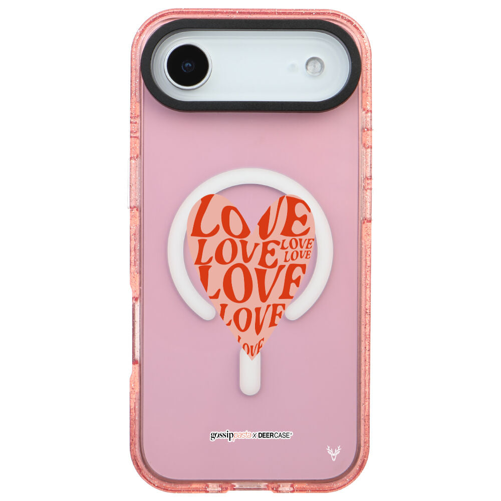 MagsafeliArtycaseSimliPembe