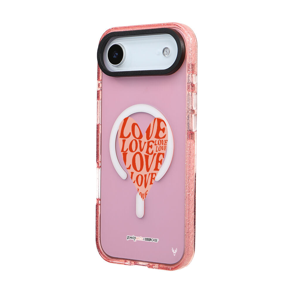 MagsafeliArtycaseSimliPembe