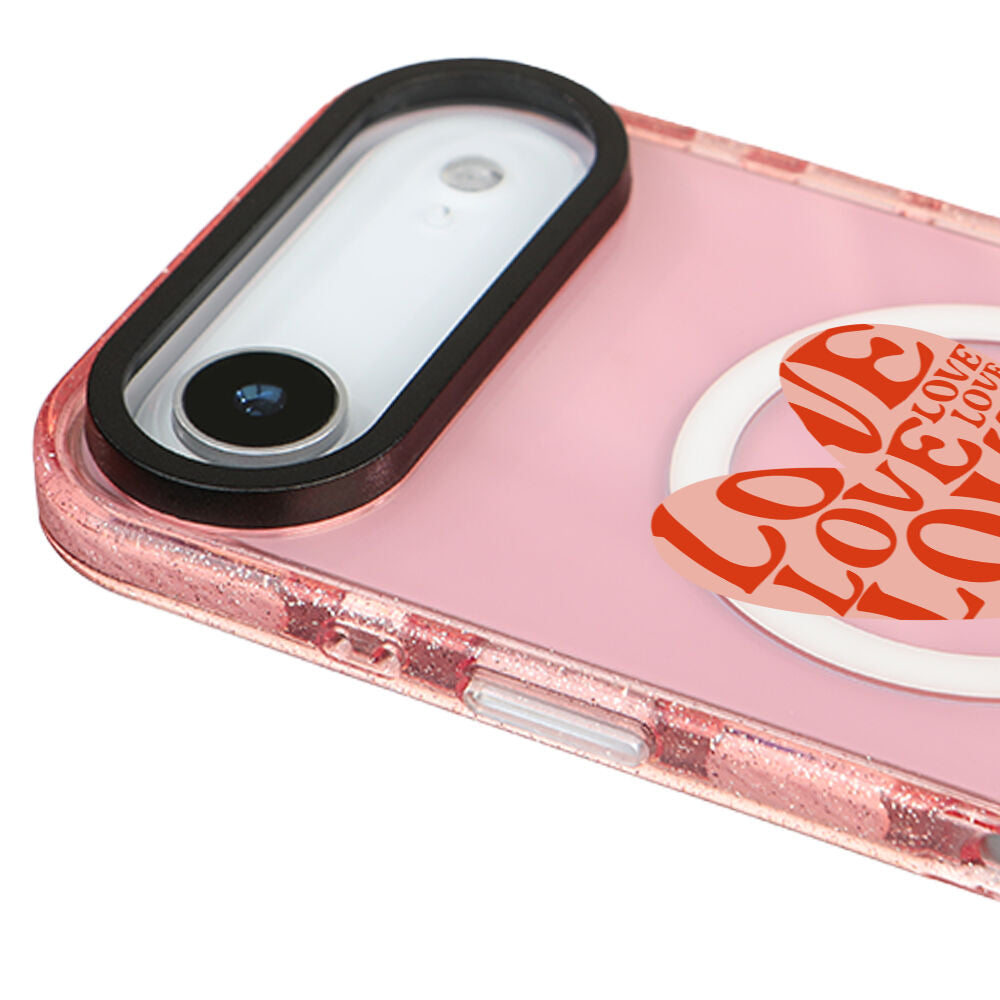 MagsafeliArtycaseSimliPembe