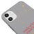 iPhone 11 Made to Love Telefon Kılıfı - Renkli Silikon - Gri