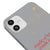 iPhone 12 Mini Made to Love Telefon Kılıfı - Renkli Silikon - Gri