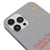 iPhone 12 Pro Made to Love Telefon Kılıfı - Renkli Silikon - Gri