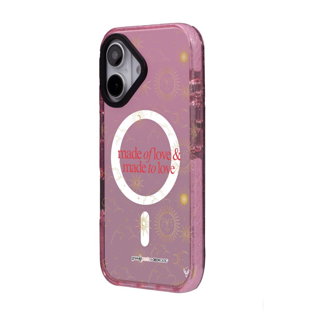 MagsafeliArtycaseSimliPembe