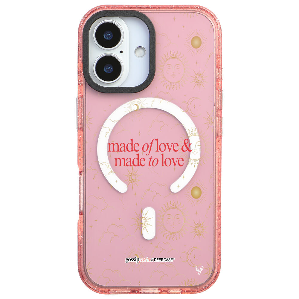 MagsafeliArtycaseSimliPembe