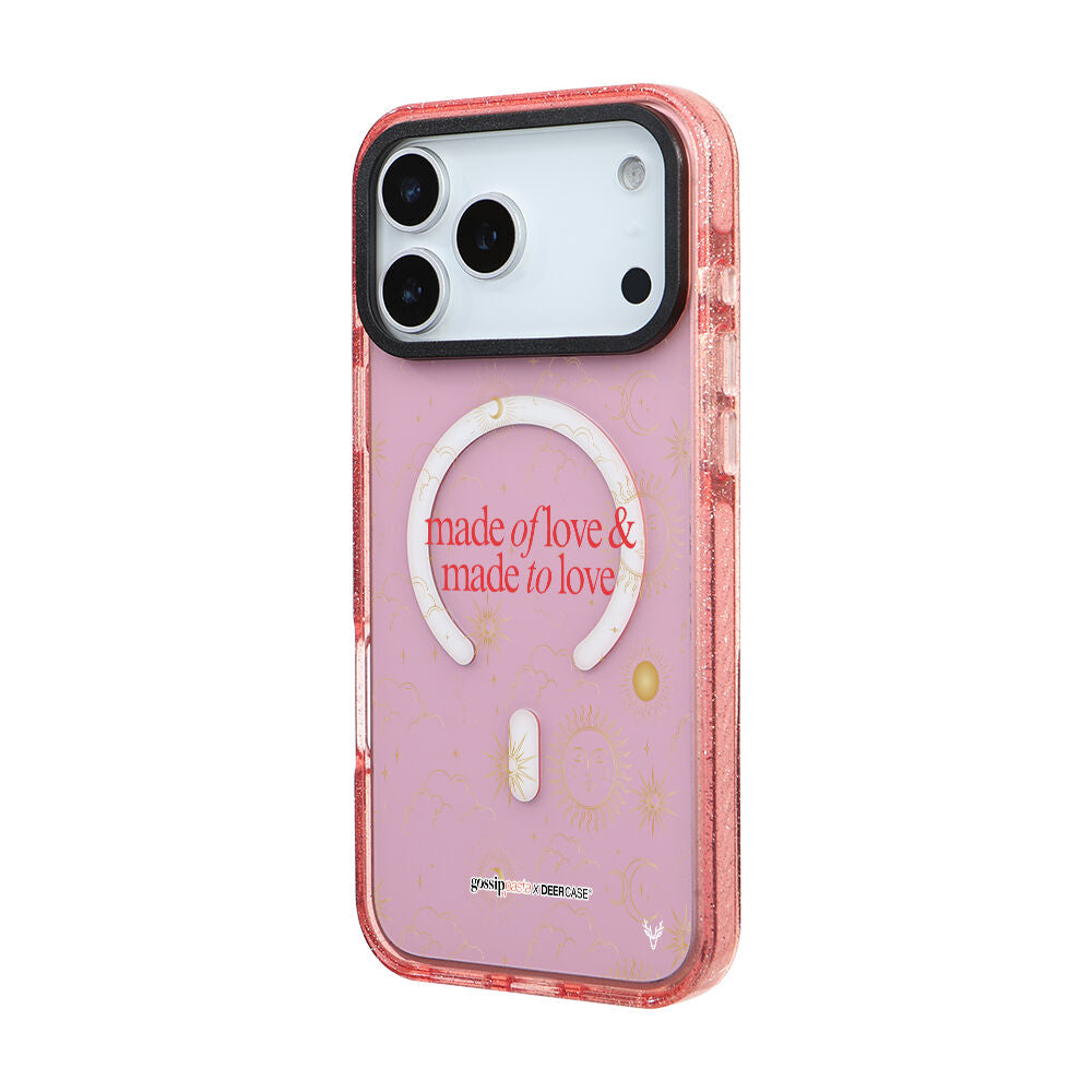 MagsafeliArtycaseSimliPembe