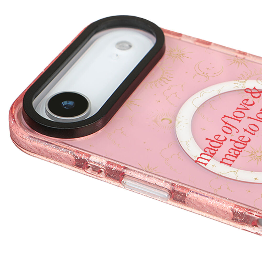 MagsafeliArtycaseSimliPembe