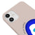 iPhone 12 Nazar Loading Telefon Kılıfı - Renkli Silikon - Pudra