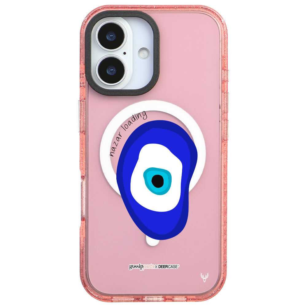 MagsafeliArtycaseSimliPembe