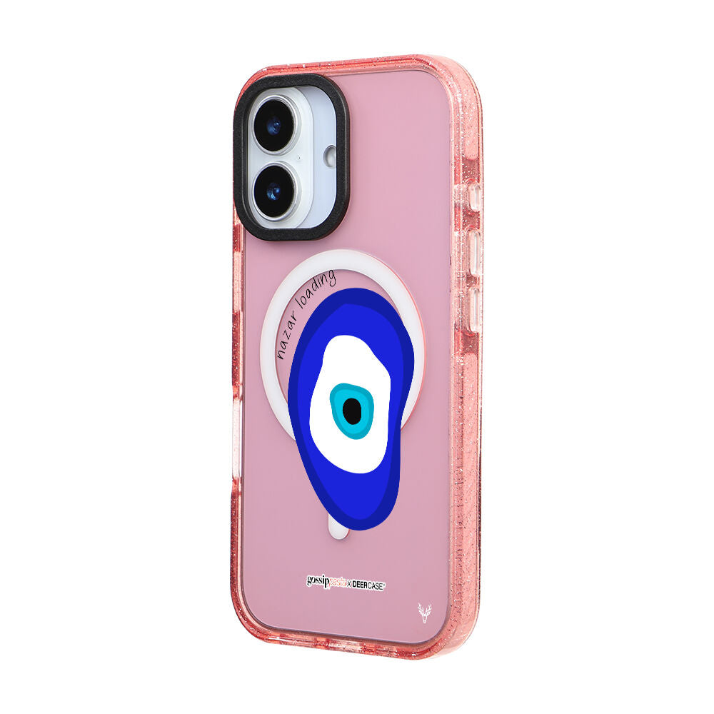 MagsafeliArtycaseSimliPembe