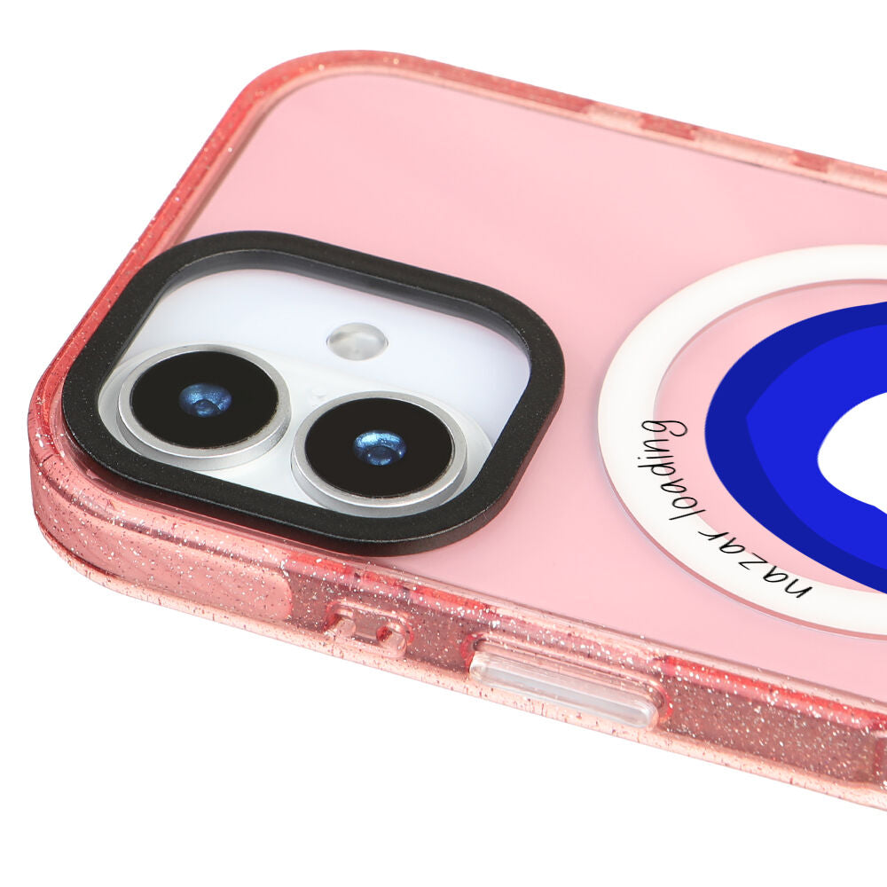 MagsafeliArtycaseSimliPembe