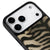 iPhone 18 Pro Max Zebra Pattern Telefon Kılıfı - Glossy - Popsoketsiz