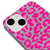 iPhone 13 Mini Pinky Dots Telefon Kılıfı - Renkli Silikon - Gri
