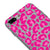 iPhone 8 Plus Pinky Dots Telefon Kılıfı - Renkli Silikon - Gri