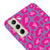 Samsung S21 Pinky Dots Telefon Kılıfı - Renkli Silikon - Lila