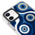 iPhone 12 Nazar Dalgası Telefon Kılıfı - Artycase - Beyaz