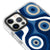 iPhone 12 Pro Nazar Dalgası Telefon Kılıfı - Artycase - Beyaz