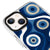 iPhone 15 Nazar Dalgası Telefon Kılıfı - Artycase - Beyaz