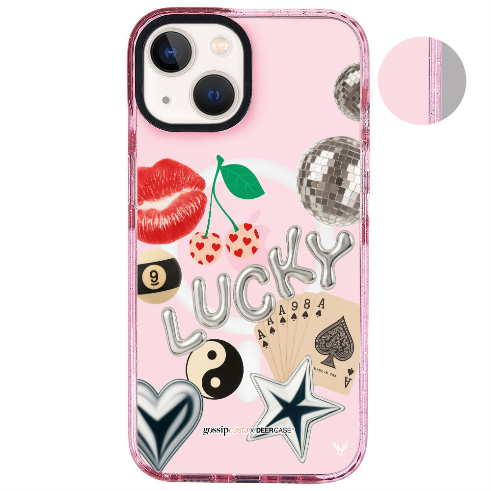 MagsafeliArtycaseSimliPembe