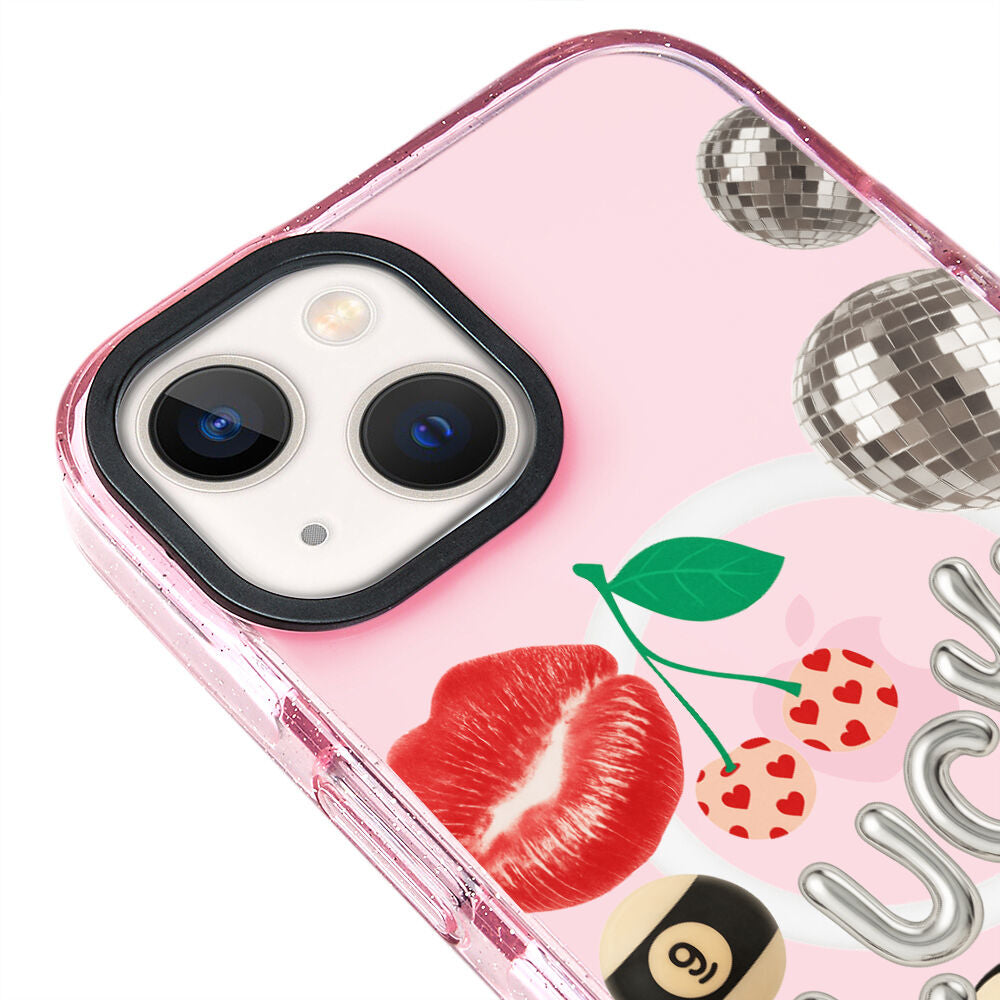 MagsafeliArtycaseSimliPembe