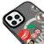 iPhone 16 Pro Luck Lips Berry Telefon Kılıfı - Magsafeli Artycase - Cool Black