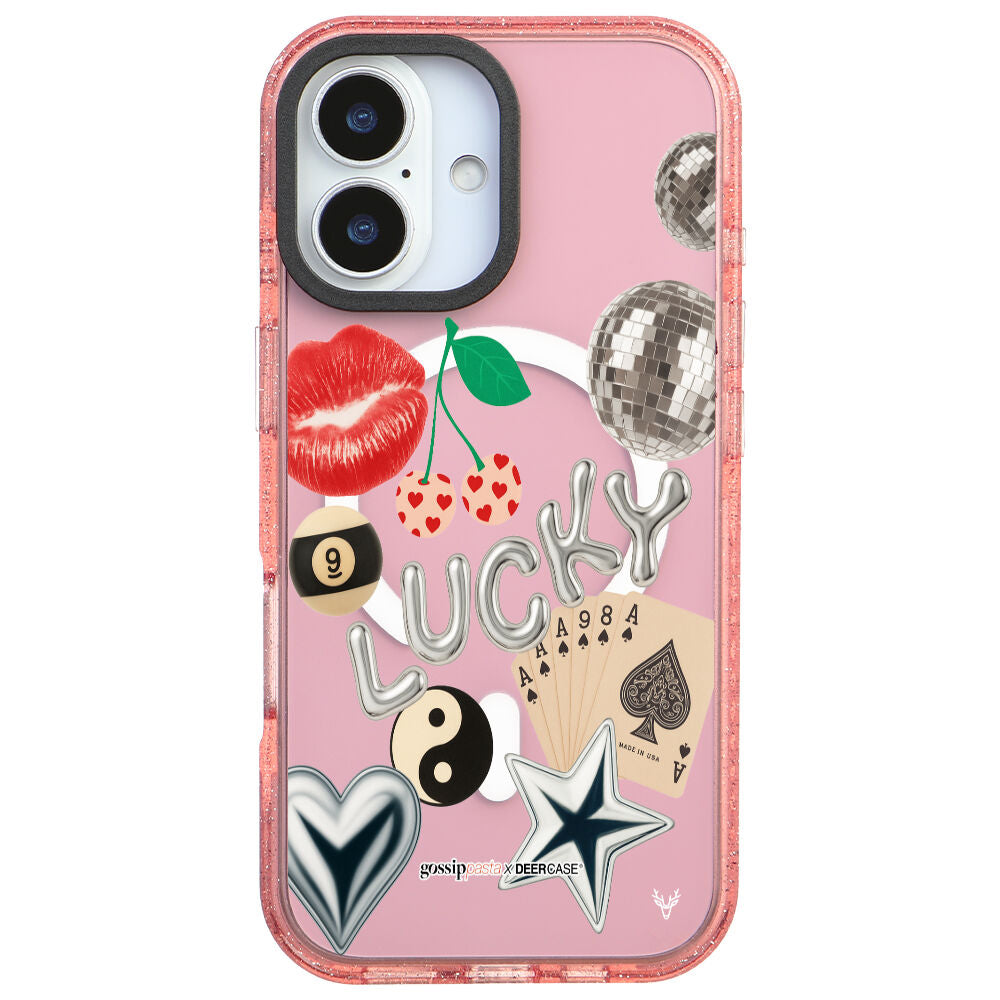 MagsafeliArtycaseSimliPembe