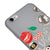 iPhone 6S Luck Lips Berry Telefon Kılıfı - Renkli Silikon - Gri