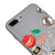 iPhone 8 Plus Luck Lips Berry Telefon Kılıfı - Renkli Silikon - Gri