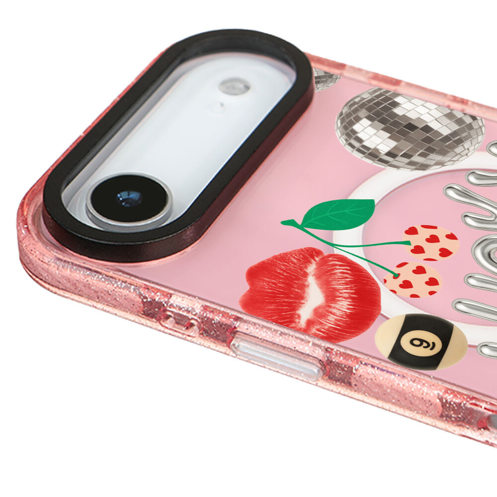 MagsafeliArtycaseSimliPembe