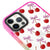 iPhone 12 Pro Berries Ribbons Telefon Kılıfı - Artycase - Turuncu Yeşil