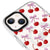 iPhone 14 Berries Ribbons Telefon Kılıfı - Magsafeli Artycase - Beyaz