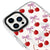 iPhone 14 Pro Max Berries Ribbons Telefon Kılıfı - Magsafeli Artycase - Beyaz