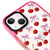 iPhone 15 Berries Ribbons Telefon Kılıfı - Artycase - Turuncu Yeşil