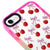 iPhone SE 2020 Berries Ribbons Telefon Kılıfı - Artycase - Turuncu Yeşil