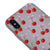 iPhone XS Max Berries Ribbons Telefon Kılıfı - Renkli Silikon - Gri