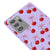 Samsung Note 20 Ultra Berries Ribbons Telefon Kılıfı - Renkli Silikon - Lila