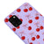 Samsung A31 Berries Ribbons Telefon Kılıfı - Renkli Silikon - Lila