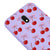 Xiaomi 8A Berries Ribbons Telefon Kılıfı - Renkli Silikon - Lila