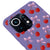 Xiaomi Mi 11 Lite Berries Ribbons Telefon Kılıfı - Renkli Silikon - Lila