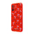 Xiaomi Mi 11 T Berries Ribbons Telefon Kılıfı - Renkli Silikon - Kırmızı