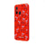 Xiaomi Redmi 12C Berries Ribbons Telefon Kılıfı - Renkli Silikon - Kırmızı