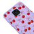 Xiaomi Redmi Note 9 Pro Berries Ribbons Telefon Kılıfı - Renkli Silikon - Lila
