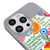 iPhone 14 Pro Look For Positive Telefon Kılıfı - Renkli Silikon - Gri