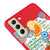 Samsung S21 Look For Positive Telefon Kılıfı - Renkli Silikon - Kırmızı