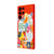 Samsung S22 Ultra Look For Positive Telefon Kılıfı - Renkli Silikon - Kırmızı