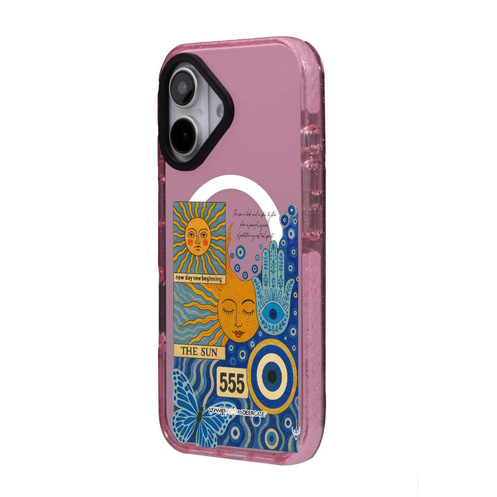 MagsafeliArtycaseSimliPembe