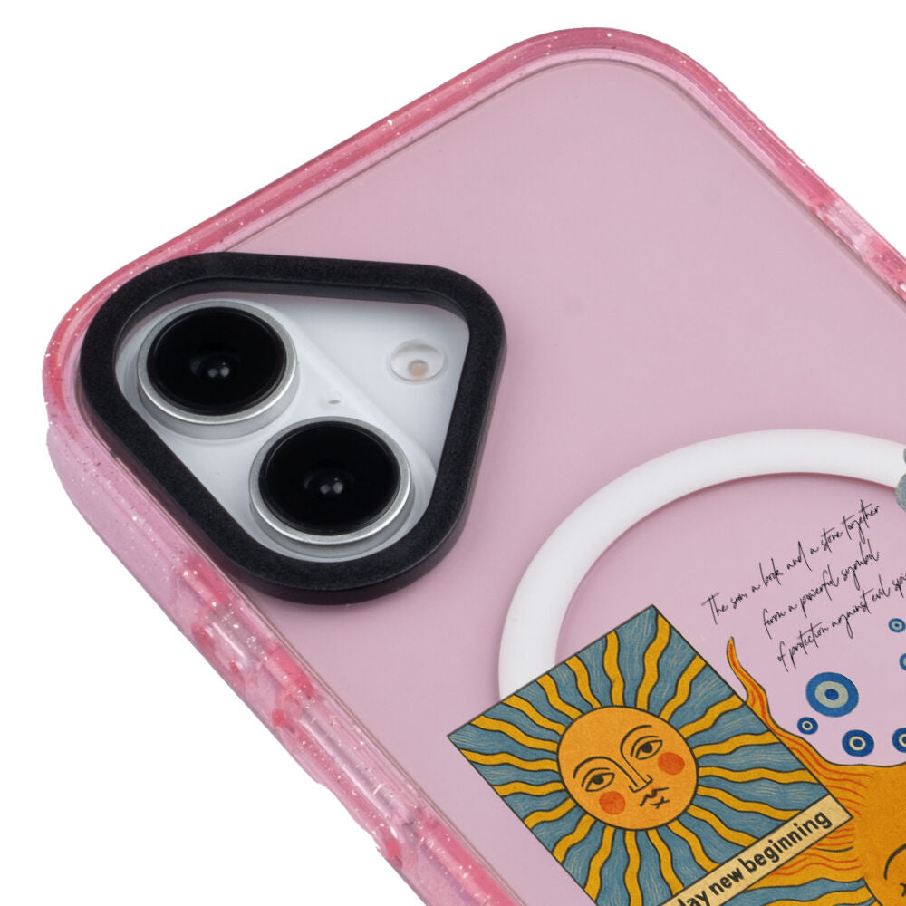 MagsafeliArtycaseSimliPembe