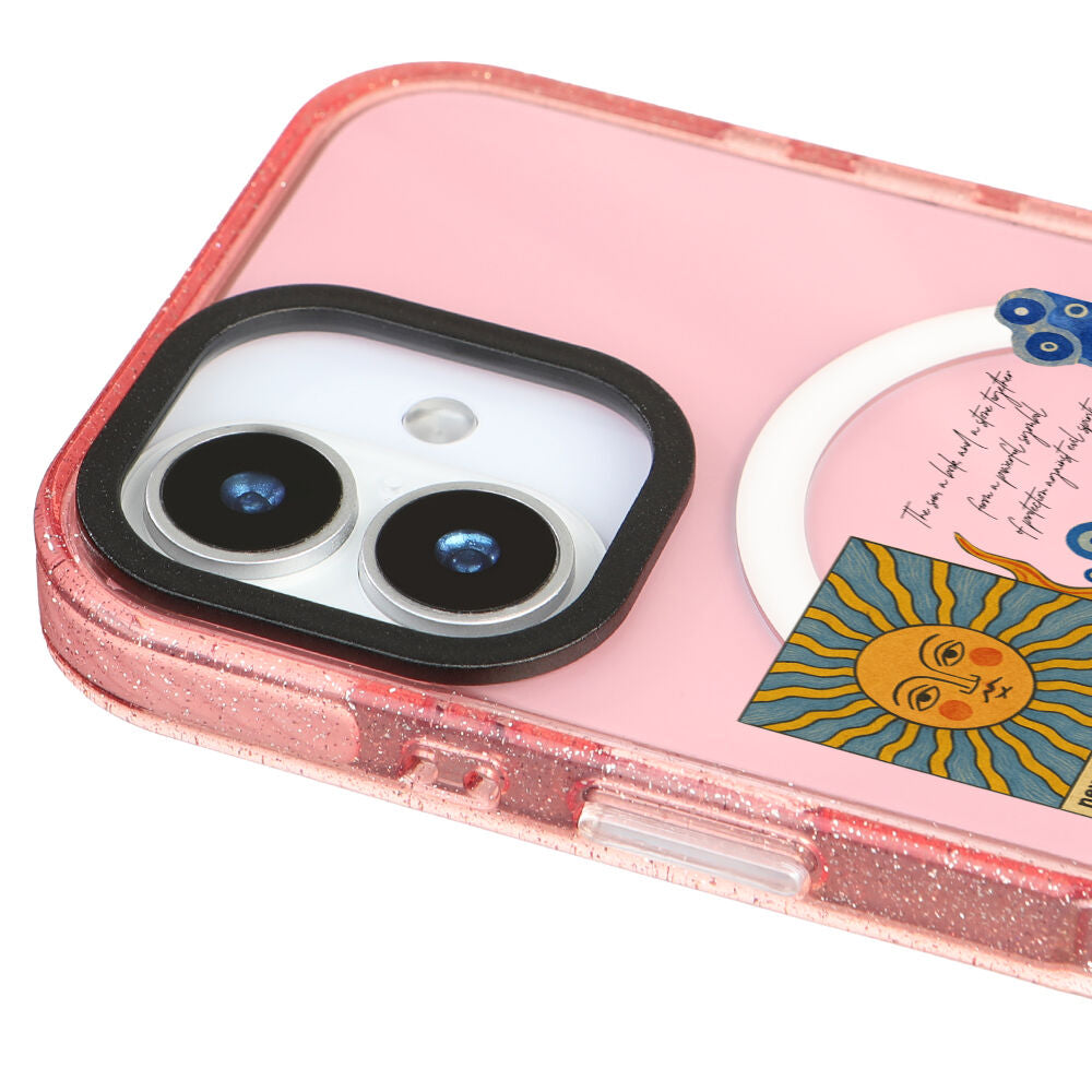 MagsafeliArtycaseSimliPembe