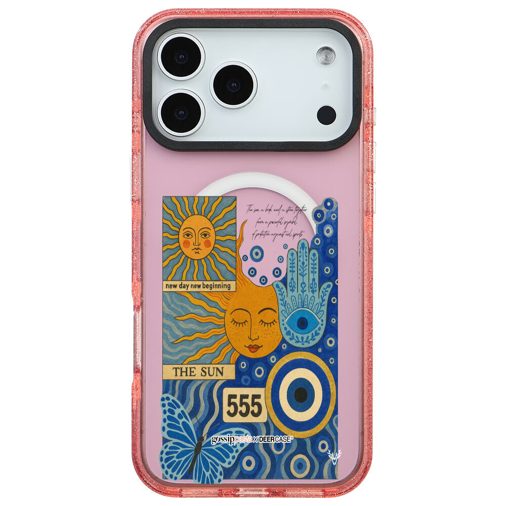 MagsafeliArtycaseSimliPembe