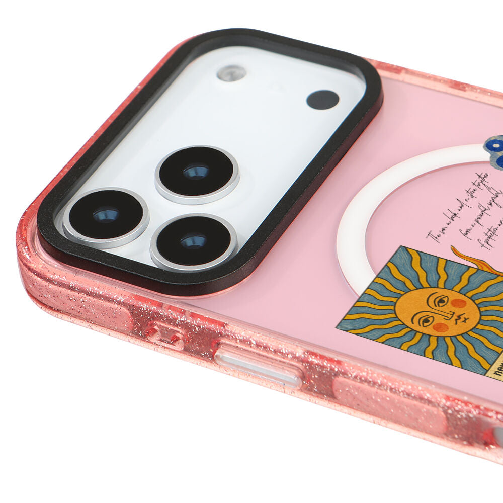 MagsafeliArtycaseSimliPembe